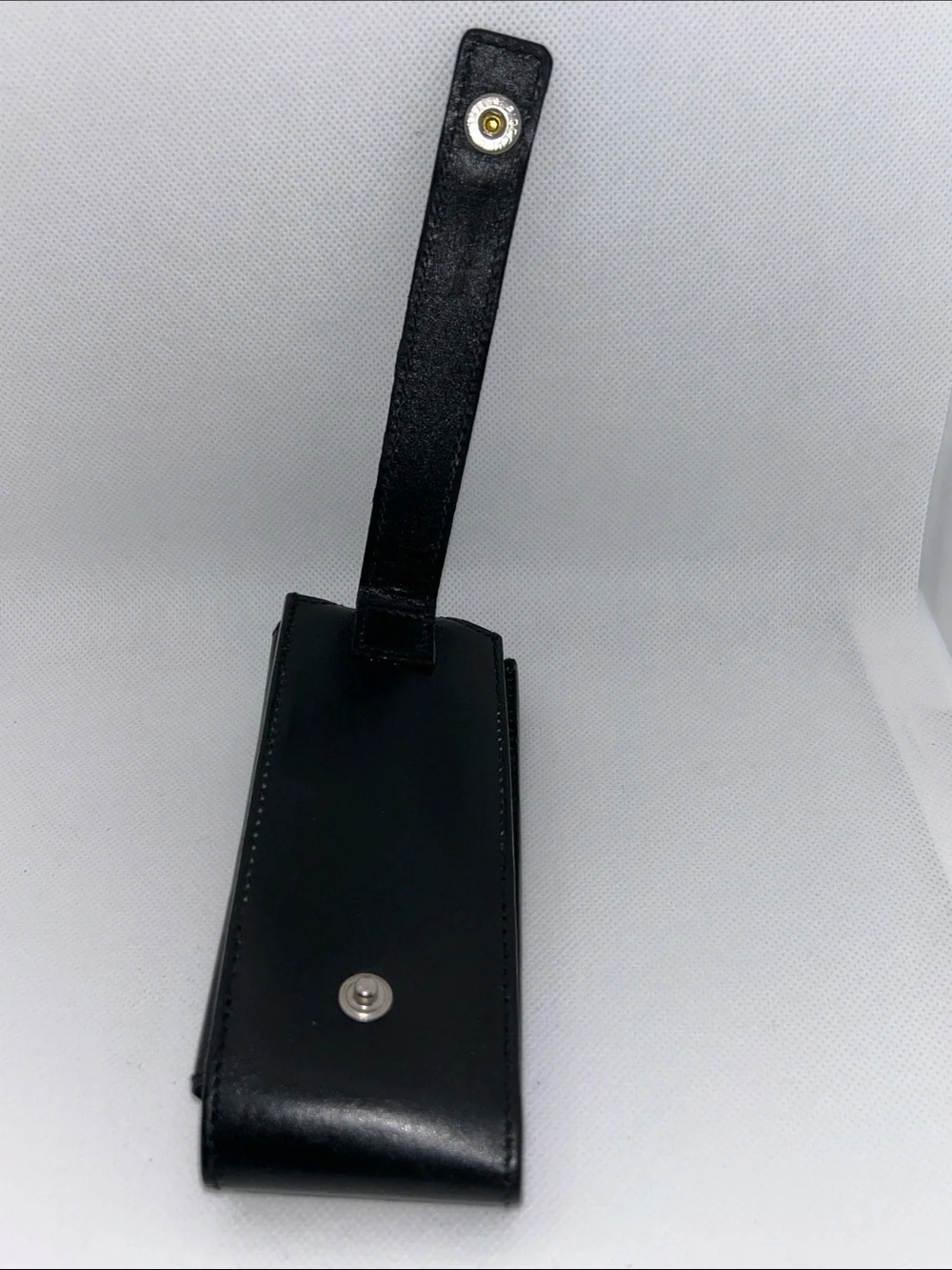 Vintage Authentic Gucci Black Leather Case 90’s